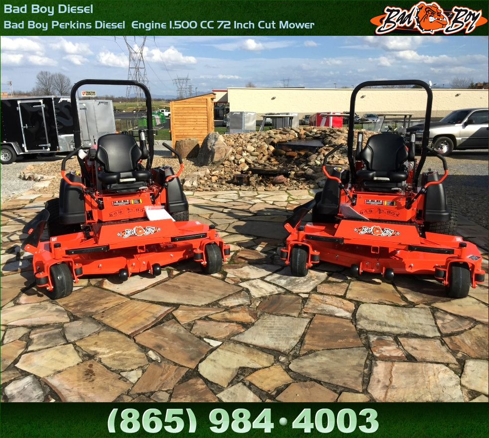 Bad Boy Mowers Bad Boy Perkins Diesel Engine 1,500 CC 72 Inch Cut Mower