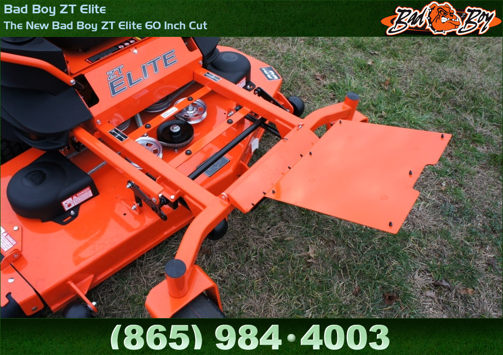 Bad Boy Mowers The New Bad Boy ZT Elite 60 Inch Cut Bad Boy ZT Elite