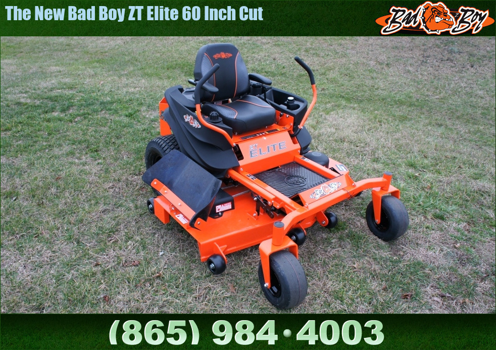 Bad Boy Mowers The New Bad Boy ZT Elite 60 Inch Cut Bad ...